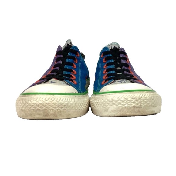 Converse All-Star Men's 7/Womens 9 Colorblock Purple & Blue Wolfie Skate 122683F - Picture 2 of 11